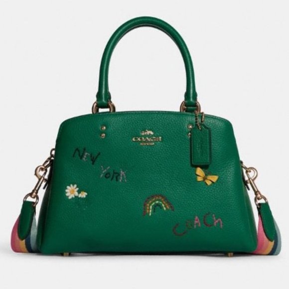 Coach Mini Lillie Carryall with Diary Embroidery - brand-newnever used